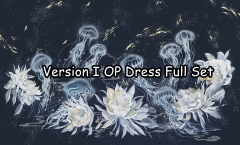 (FULL SET) Yotsuba -Epiphyllum and Jellyfish- OP Dress Version I Full SET