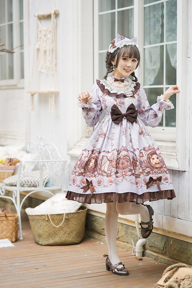 Precious Clove -Private Cat- Sweet Lolita OP Dress - Round 2 Preorder