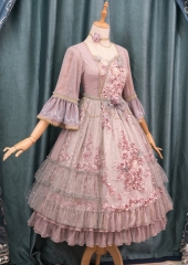Fantastic Wind -Rome Rose Garden- Vintage Classic Lolita OP Dress