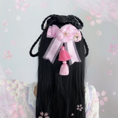 This Time -Foggy Toon- Vintage Classic Lolita Hairclip