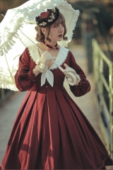 FaeriesDaffodil -Austen's Note Book- Vintage Classic Lolita OP Dress