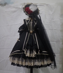 KD Duck Lolita -The Rose Cross- Gothic Lolita Dress