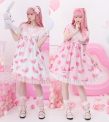 Miwako -Sweet Watermelons- 2019 Summer Lolita OP Dress