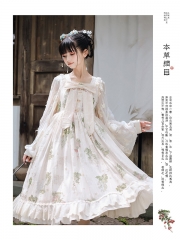 Cyan Lolita -Bencao Gangmu- Qi Lolita OP Dress Version II