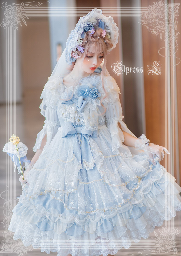 Elpress L -Chirstmas Snow- Lolita Jumper Dress