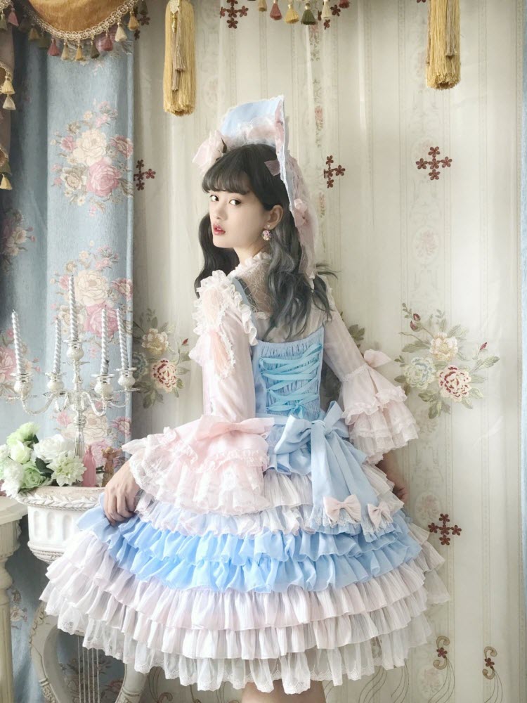 This Time -My First Love- Sweet Classic Hime Sleeves Lolita Blouse