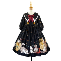 The Little Cat Prince Lolita OP Dress