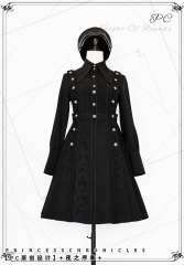 Princess Chronicles -The Beginning of the Night- Gothic Lolita Military Lolita Jumper Dress