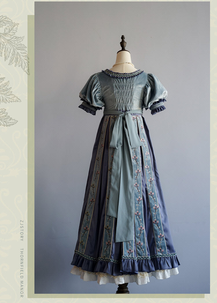 ZJ Story -Thornfield Manor- Vintage Classic Lolita OP Dress