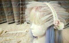 This Time -The Rite of Spring- Vintage Classic Lolita Headband and Sleeves