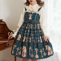 Cute.Q -Chess- Vintage Classic Lolita JSK