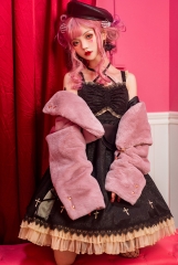 Pennny House Cross Embroidered Gothic Lolita JSK and Sweet Short Jacket Set
