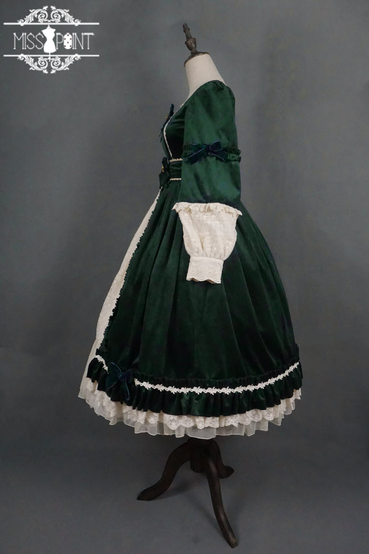 Miss Point -Winter Sonata- Vintage Classic Lolita OP Dress