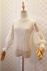 The Nine Songs -The Butterfly Princess- Lolita Lace Blouse