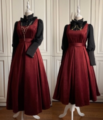 Love Starts in Winter Vintage Classic Lolita Jumper Dress
