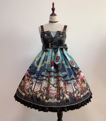 Angel's Heart -Ban Ruo- Wa Lolita Jumper Dress