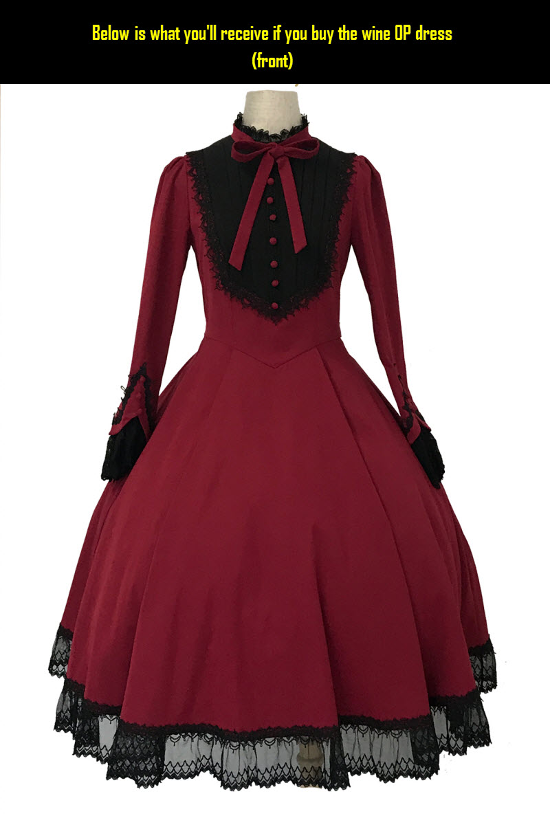 Unideer -Autumn of Floria- Vintage Classic Lolita OP Dress