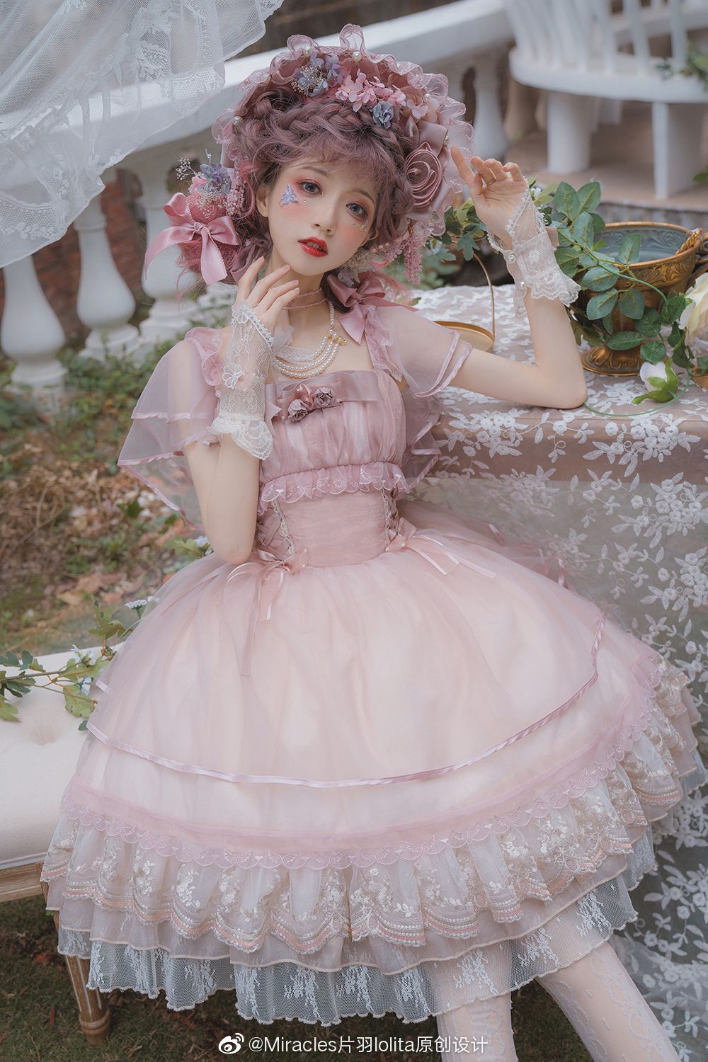 Miracles -Dolly Girl- Sweet Classic Lolita Jumper Dress