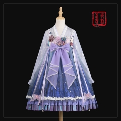 (New Color) BoliCherry -The Flowering Trees- Qi Lolita JSK and Blouse Set