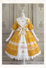 Alice Girl -Xiang Ri Kui- Vintage Classic Lolita OP Dress