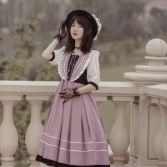 WithPuji -Feng Xin Zi- Vintage Sailor Lolita OP Dress