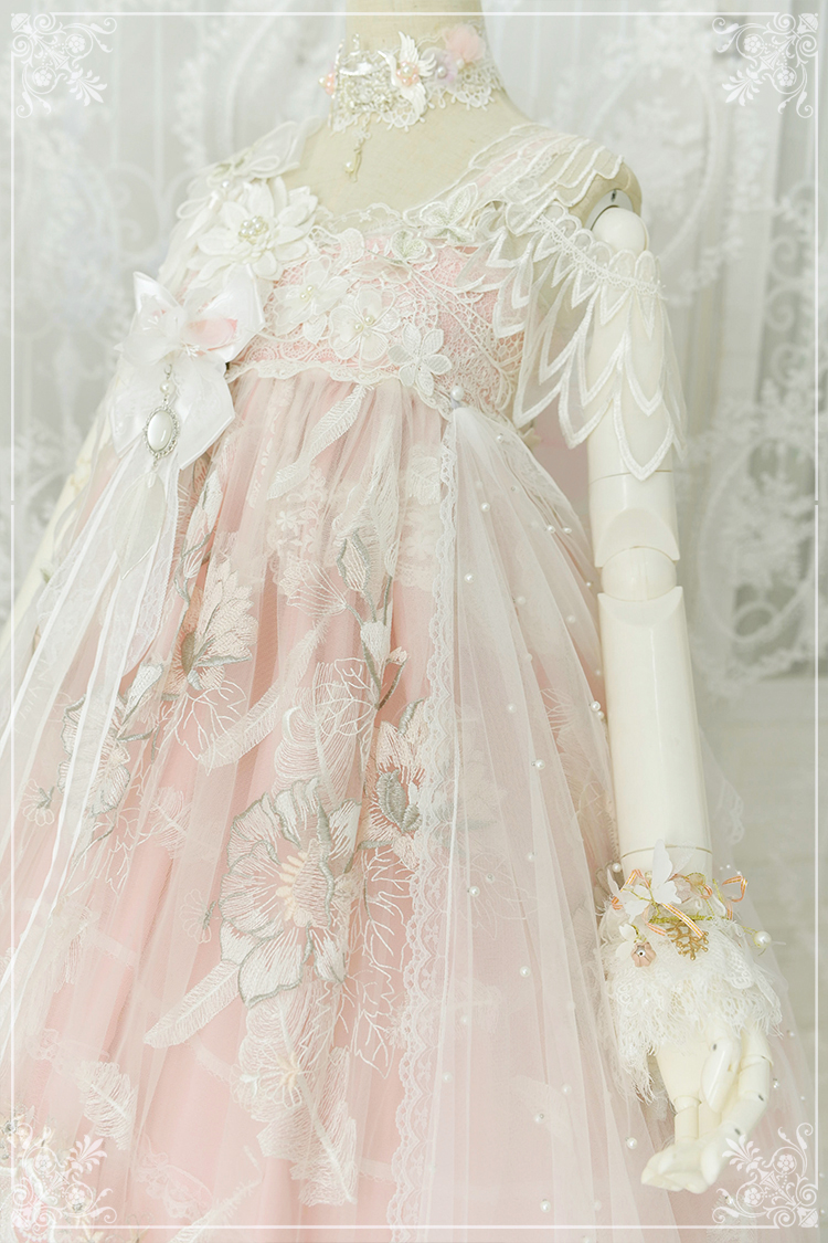 LingXi- FuShang RuoYu- Qi Lolita Jumper Dress
