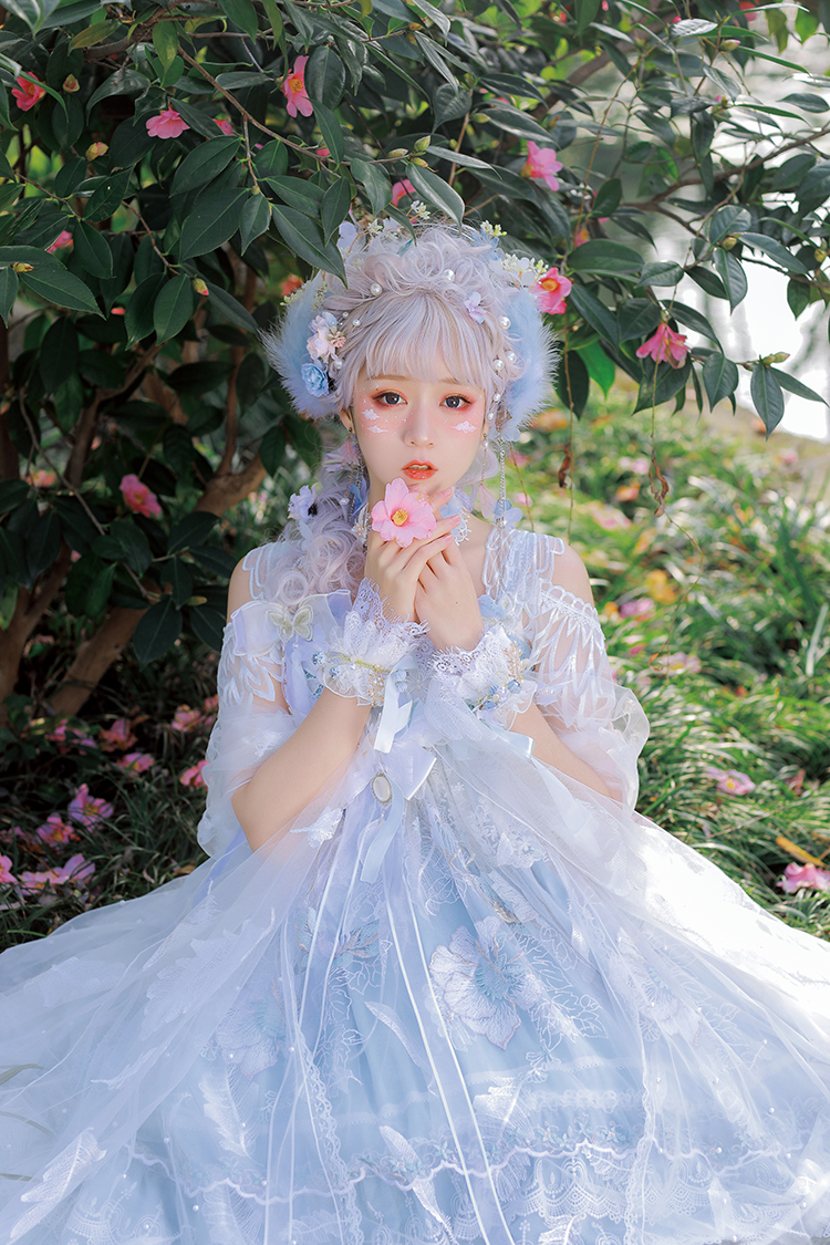 LingXi- FuShang RuoYu- Qi Lolita Jumper Dress