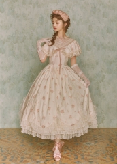 Lullaby -Flower ZhanFang- Vintage Classic Lolita OP Dress Version III
