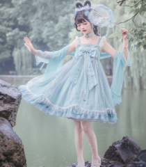 YunHai ChenGe Qi Lolita Jumper Dress Set