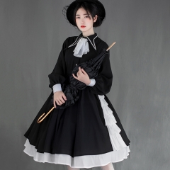 WithPuji -The Night- Vintage Classic Lolita OP Dress