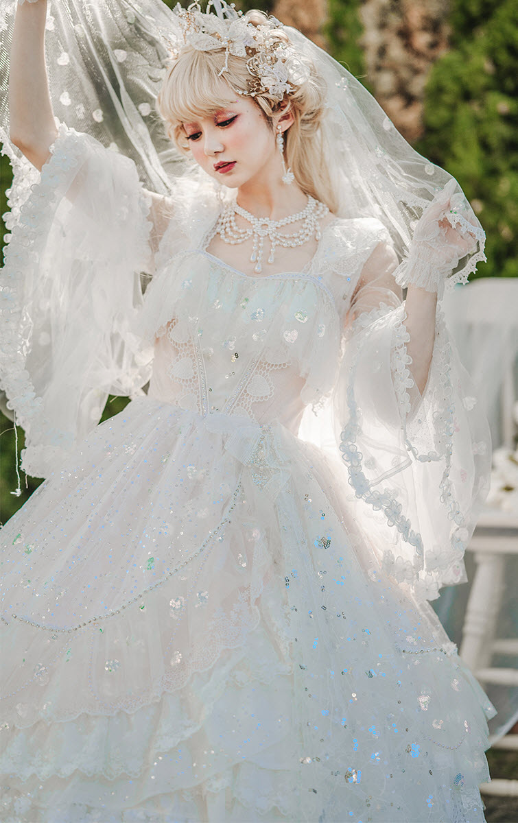 The Fairies of Flower Vintage Classic Lolita OP Dress