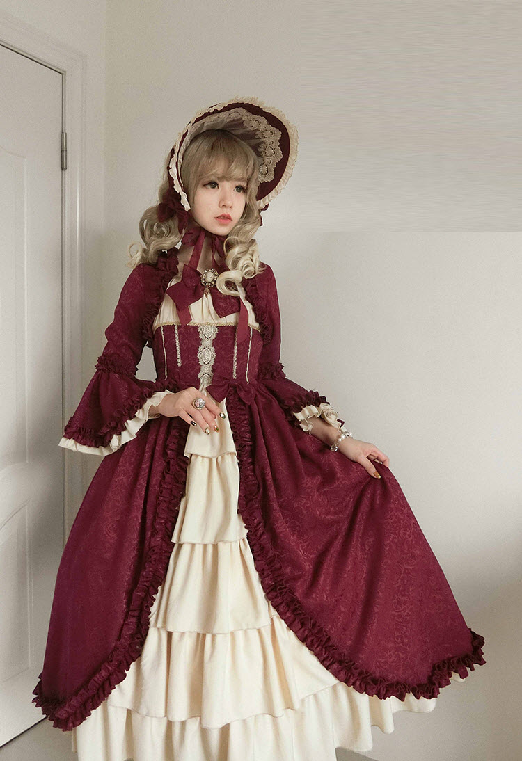 Henruiaita -Antique Victorian Doll- Vintage Classic Lolita OP Dress ...