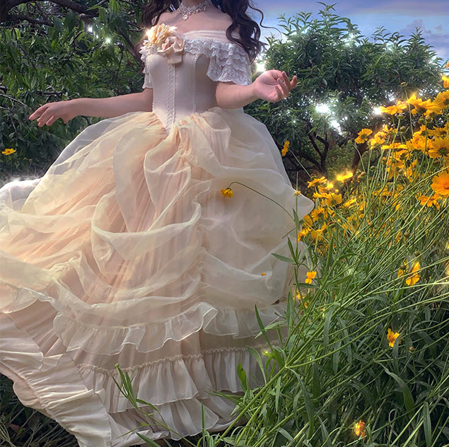 Neverland Lolita -Winsha's Love- Vintage Classic Lolita OP Dress