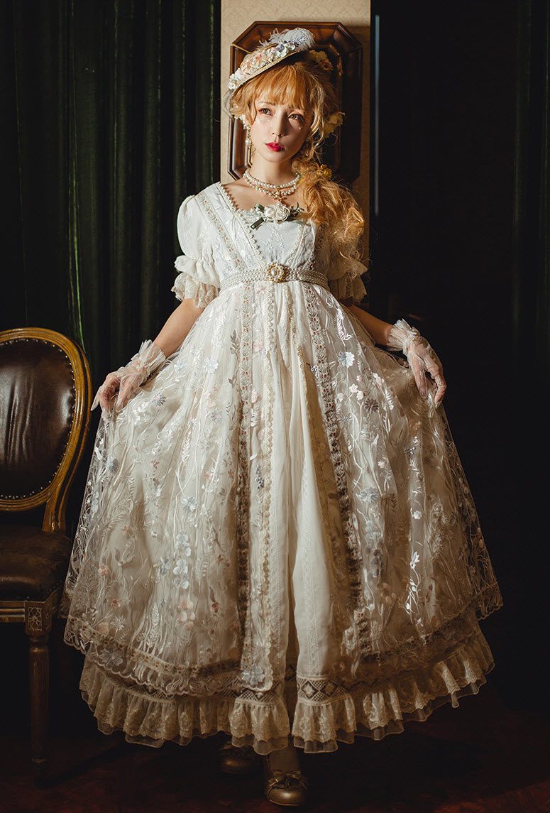Miss Point -The Vintage Garden- Vintage Classic Lolita OP Dress Special ...