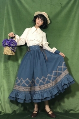 My Fantastic Dream Vintage Classic Lolita Skirt (ready in stock)