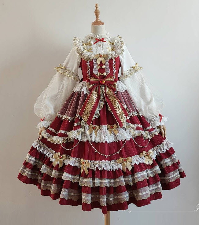 Puppet Night -Princess's Coronation- Lolita Dress Set