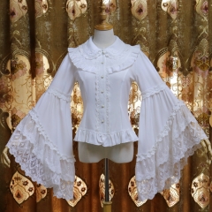 Princess Tailor Turn Down Collar Hime Sleeves Vintage Classic Lolita Blouse