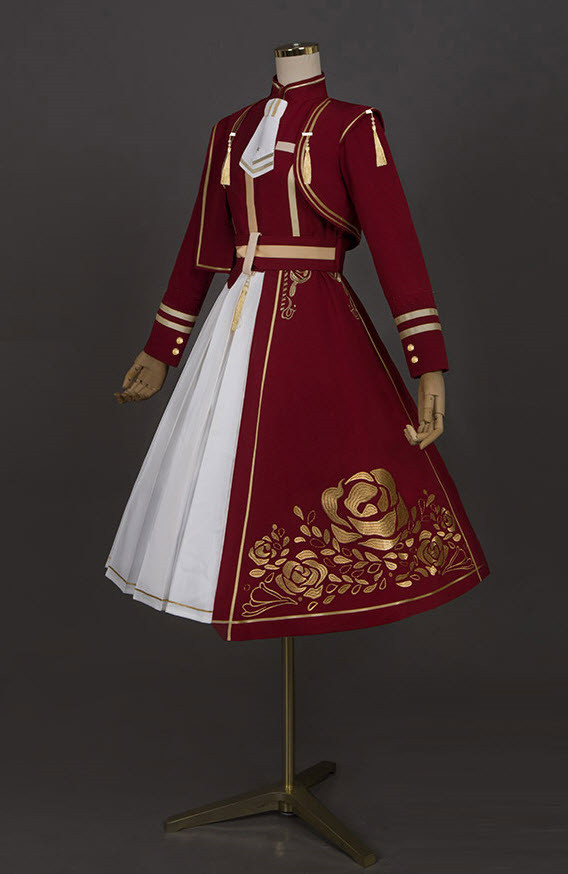 SanYeTing -The Prince of Rose Academy- Vintage Classic Lolita OP Dress