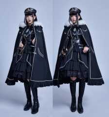 Judgment In Your Heart Military Lolita Cape - Preorder (made to order)!