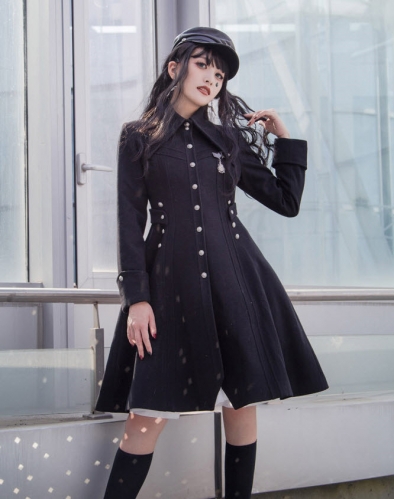 Gothic lolita store coat