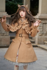 The Cutest Princess Vintage Classic Lolita Winter Coat