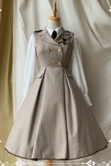 Moluo Lolita -The Elegant Agent- Vintage Classic Lolita Jumper Dress