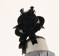Gloomy Princess Gothic Lolita Necktie and Hat