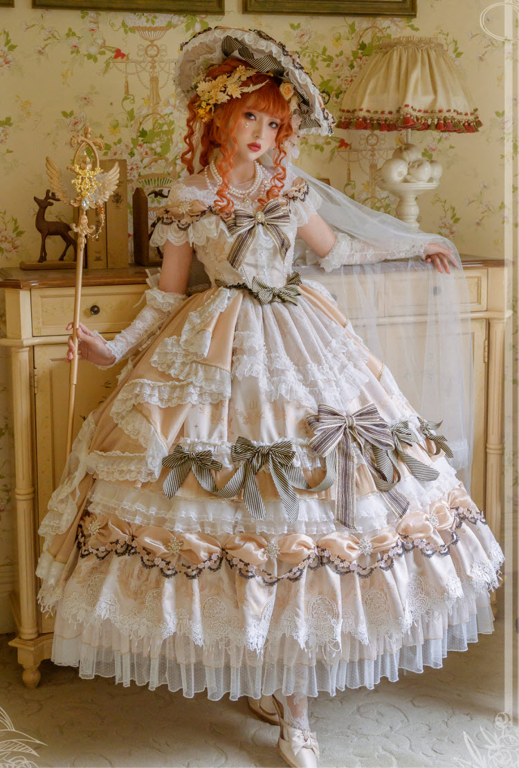 Elpress L -Tomorrow is Another Day- Vintage Classic Lolita Dress