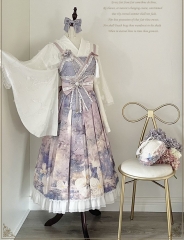 Dream in Silence Wa Lolita Jumper Dress