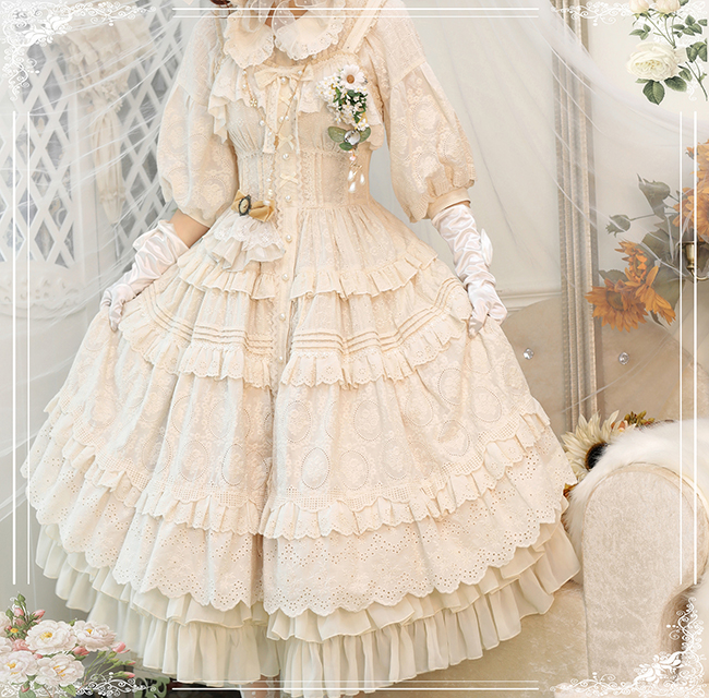 Forest Song -To My Dear Teleisha- Vintage Classic Lolita Jumper Dress