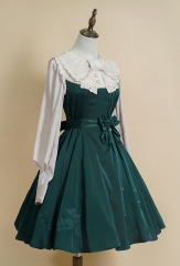 ZeeYe Studio -The Roses At Night- Vintage Classic Lolita OP Dress