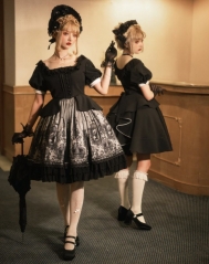 The Crown Girl Lolita Skirt (Printed Version)