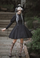 Ya Xian Gothic Qi Lolita OP Dress