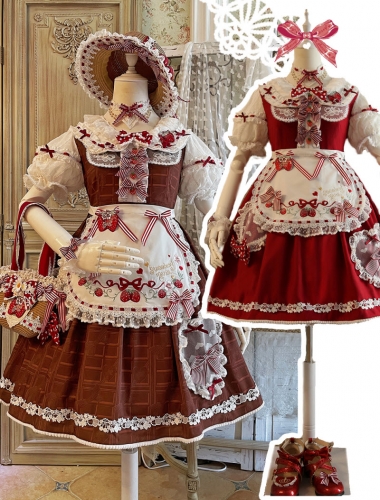 Yupbro -Evil Deed- Gothic Lolita Dress Set